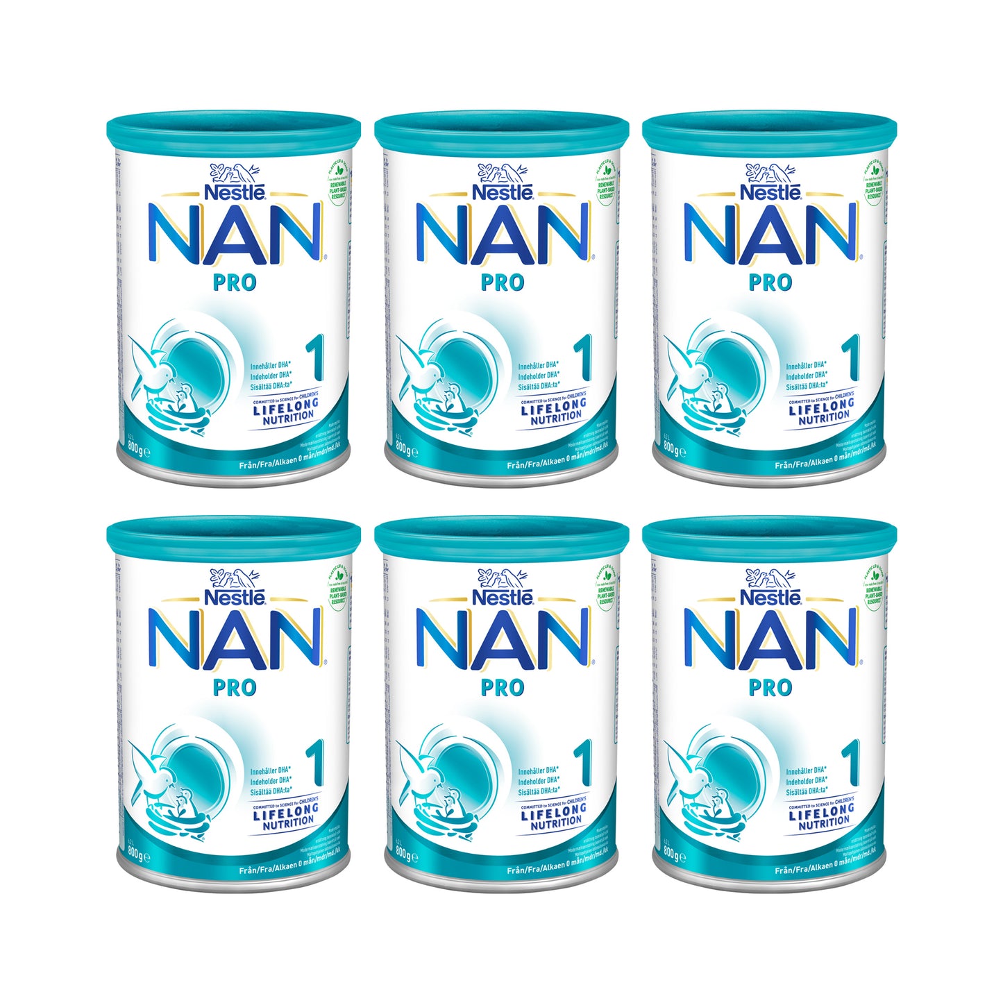 NAN Pro 1 6x800g