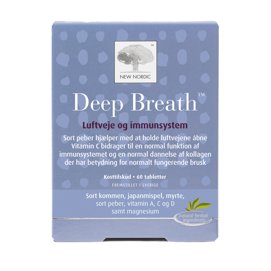 New Nordic Deep Breath 60 tabl.