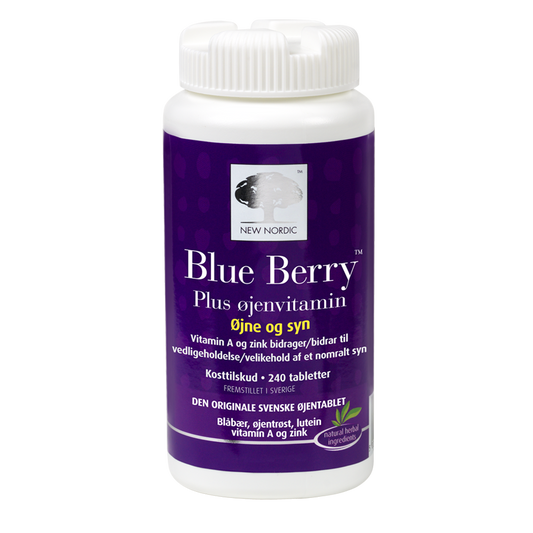 New Nordic Blue Berry Plus Ögonvitamin 40 tabletter