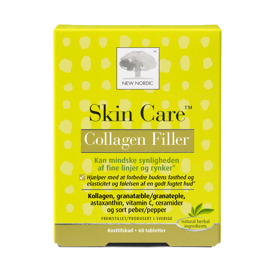 New Nordic Skin Care Collagen Filler 60 tabl.
