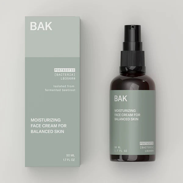 Moisturizing Face Cream for Balanced Skin BAK Probiotic