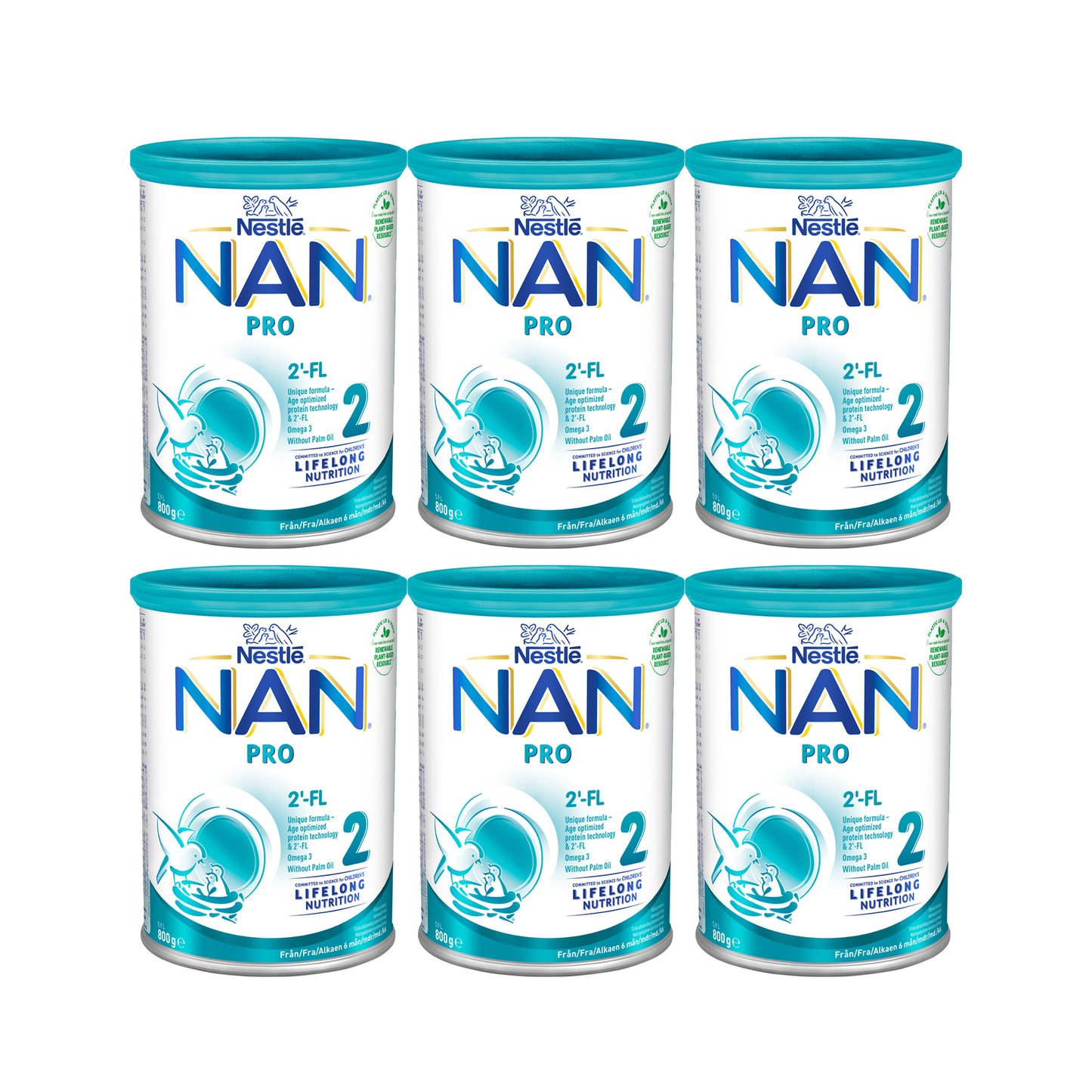 NAN Pro 2 6x800g