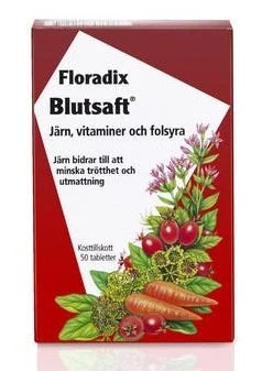 Floradix Blutsaft 50 tabletter