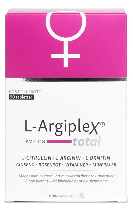 L-Argiplex Total Kvinna 90 tabletter